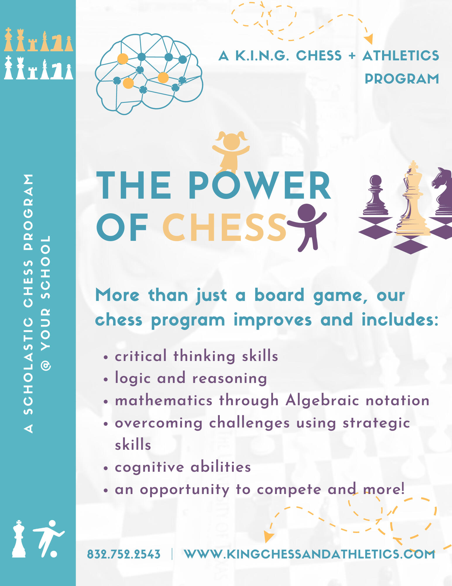 K.I.N.G. Chess + Athletics Scholastic Chess Programs